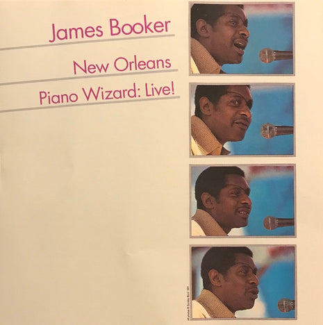 James Booker : New Orleans Piano Wizard: Live! (CD, Album, RE)