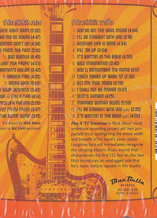 Nick Moss And The Flip Tops, Willie Oshawny, Gerry Hundt And Bob Carter (7) With Special Guest Eddie Taylor Jr. And Barrelhouse Chuck : Play It 'Til Tomorrow  (2xCD, Album)