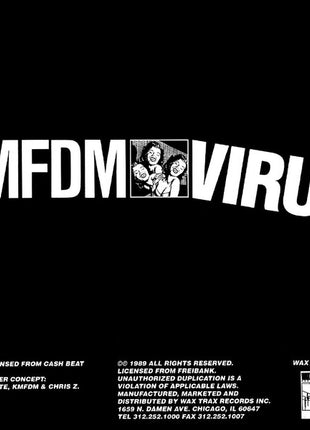 KMFDM : Virus (CD, Single)