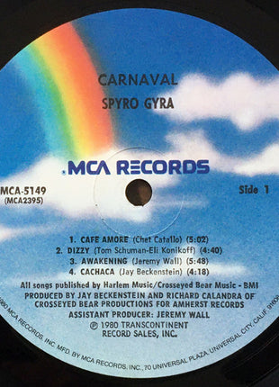 Spyro Gyra : Carnaval (LP, Album, Pin)
