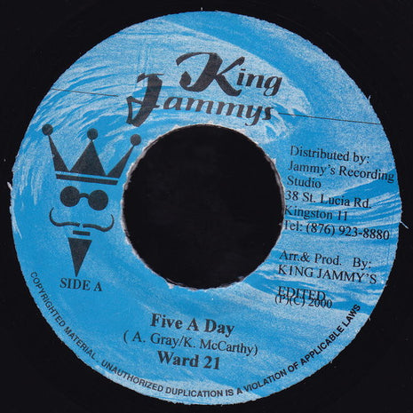Ward 21 : Five A Day (7")