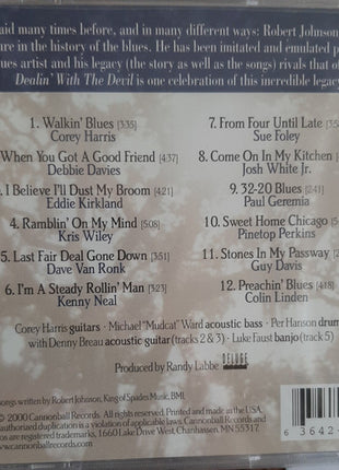 Various : Dealin' With The Devil Songs Of Robert Johnson (CD)