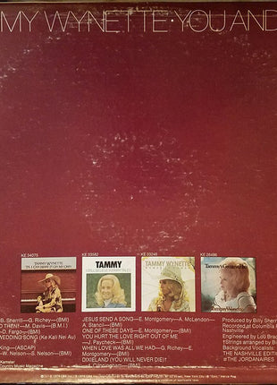 Tammy Wynette : You And Me (LP, Album, Pit)