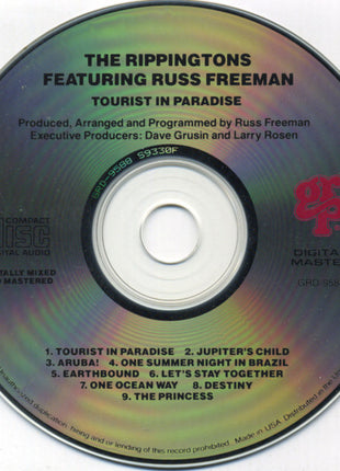 The Rippingtons Featuring Russ Freeman (2) : Tourist In Paradise (CD, Album)