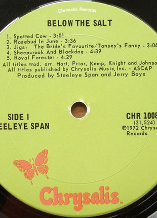 Steeleye Span : Below The Salt (LP, Album, Pit)