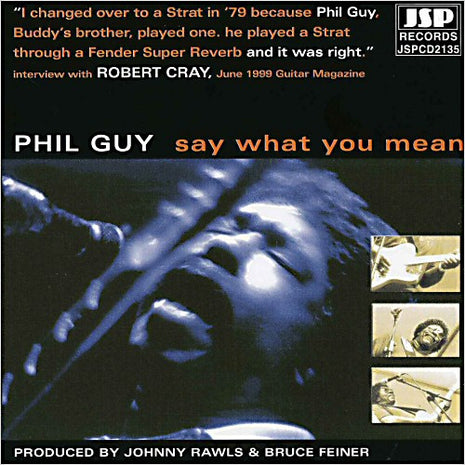 Phil Guy : Say What You Mean (CD, Album)