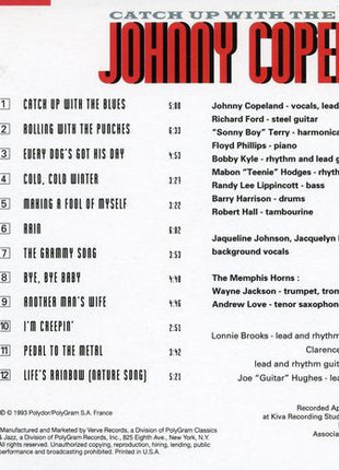 Johnny Copeland : Catch Up With The Blues (CD, Album)