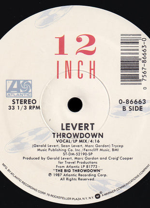 LeVert : Casanova / Throwdown (12")