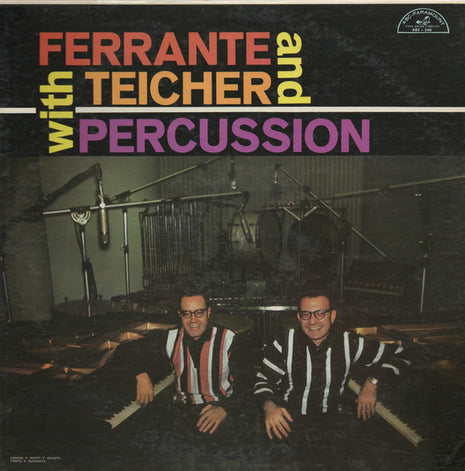 Ferrante & Teicher : Ferrante And Teicher With Percussion (LP, Mono)