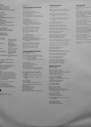 City Boy : The Day The Earth Caught Fire (LP, Album, Pre)