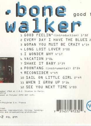 T-Bone Walker : Good Feelin' (CD, Album, RE)