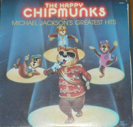 The Happy Chipmunks : The Happy Chipmunks Sing Michael Jackson's Greatest Hits (LP, Album)