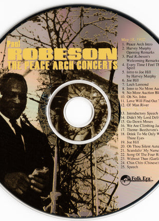 Paul Robeson : The Peace Arch Concerts (CD, Comp)