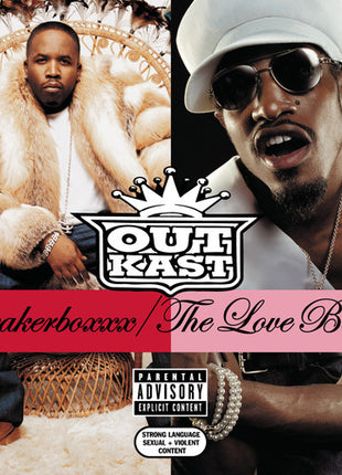 the album cover for Outkast - Speakerboxxx: Love Below