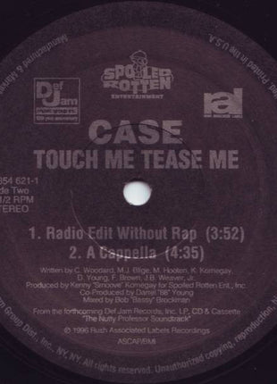 Case : Touch Me Tease Me (12", Single)