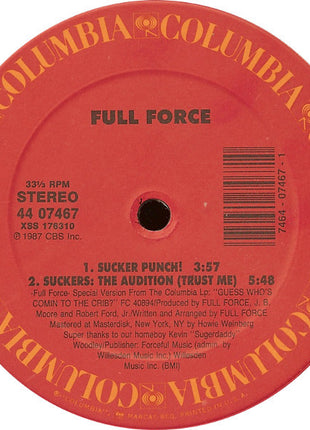 Full Force : Love Is For Suckers (Like Me And You) (12")