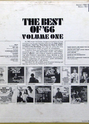 Various : The Best Of '66: Volume One (LP, Comp)