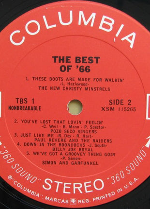 Various : The Best Of '66: Volume One (LP, Comp)