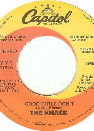 The Knack (3) : Good Girls Don't (7", Win)