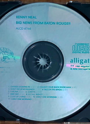 Kenny Neal : Big News From Baton Rouge!! (CD, Album)