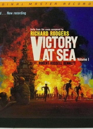Richard Rodgers  , Robert Russell Bennett : Victory At Sea (3xLP, Album, RM + Box, Ltd, Num)