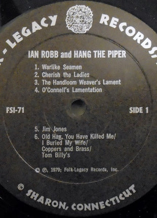 Ian Robb And Hang The Piper : Ian Robb And Hang The Piper (LP, Album)