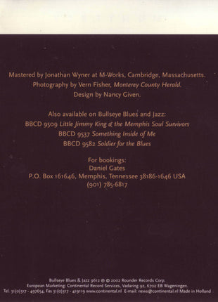 Little Jimmy King : Live At Monterey (CD, Album)