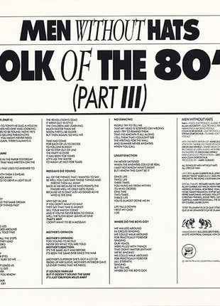 Men Without Hats : Folk Of The 80's (Part III) (LP, Album)