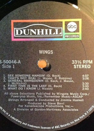 Wings (6) : Wings (LP, Album)