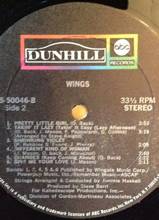 Wings (6) : Wings (LP, Album)