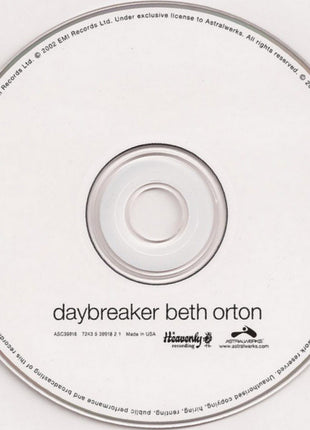 Beth Orton : Daybreaker (CD, Album)