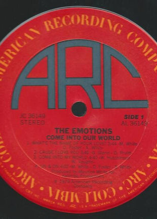 The Emotions : Come Into Our World (LP, Album)