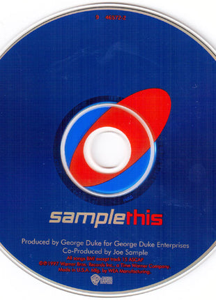Joe Sample : Sample This (CD, Album)