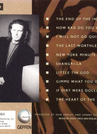 Don Henley : The End Of The Innocence (CD, Album, Club)