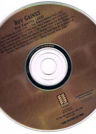 Roy Gaines : New Frontier Lover (HDCD, Album)