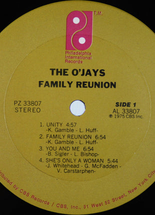 The O'Jays : Family Reunion (LP, Album, Ter)