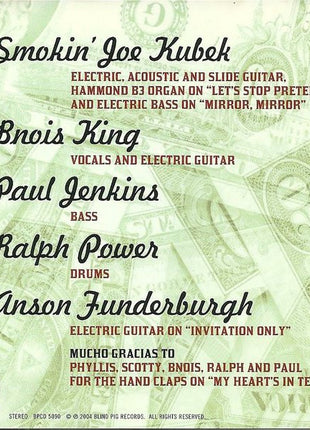 Smokin' Joe Kubek And Bnois King : Show Me The Money (CD, Album)