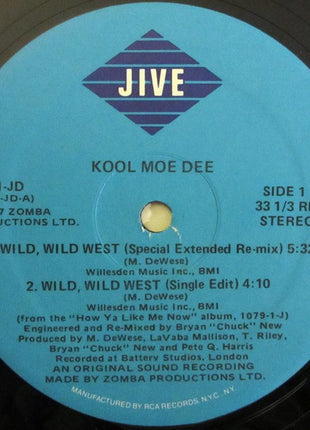 Kool Moe Dee : Wild, Wild West (12")