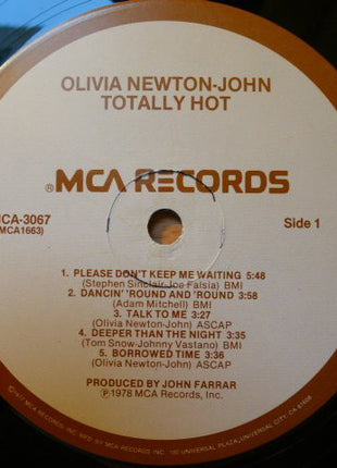 Olivia Newton-John : Totally Hot (LP, Album, Glo)