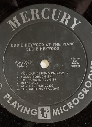 Eddie Heywood : Eddie Heywood At The Piano (LP, Album, Mono, Lam)