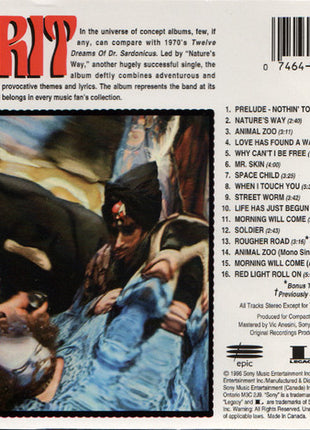 Spirit (8) : Twelve Dreams Of Dr. Sardonicus (CD, Album, Mono, RE, RM)