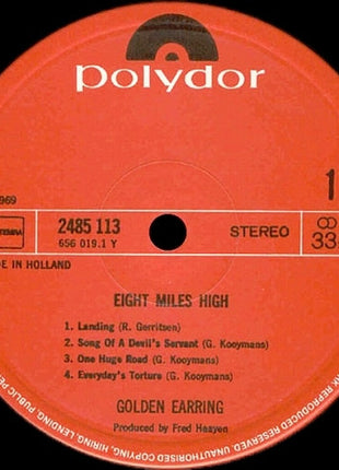 Golden Earring : Eight Miles High (LP, Album, RE)