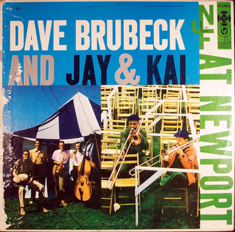 Dave Brubeck And J.J. Johnson & Kai Winding : At Newport (LP, Album, Mono, Hol)