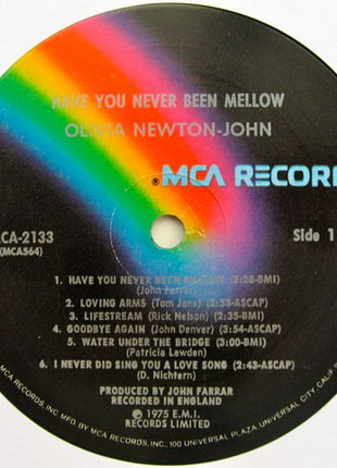 Olivia Newton-John : Have You Never Been Mellow (LP, Album, Pin)