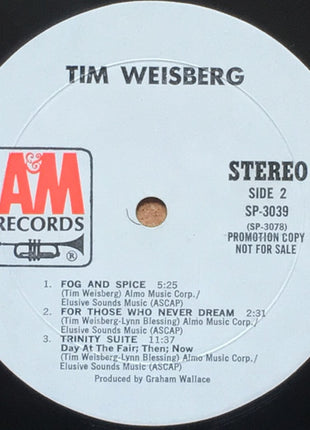 Tim Weisberg : Tim Weisberg (LP, Album, Promo, Mon)