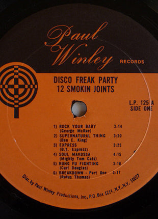 Various : Disco Party Freaks - 12 Smokin Joints (LP, Comp)