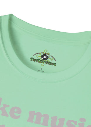 I like music and maybe 3 people T-Shirt | Funny Introvert Tee, Music Lover Shirt