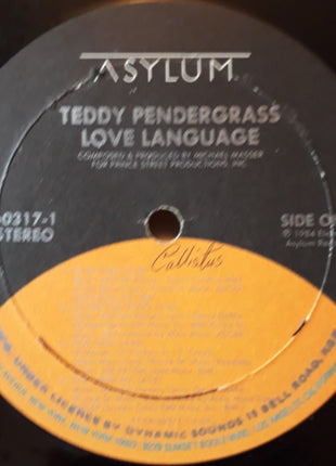 Teddy Pendergrass : Love Language (LP, Album)