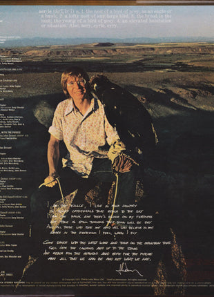 John Denver : Aerie (LP, Album, Hol)