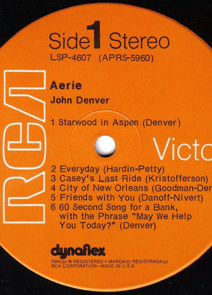 John Denver : Aerie (LP, Album, Hol)